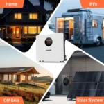 humsienk 51.2 v 100 ah wall mounted lifepo4 batteria