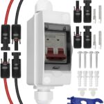 interruptor de desconexión solar / caja de corte 32 a 500 v dc con carcasa ip65