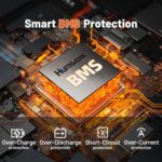 batería lifepo4 12 v 310 ah — 3968 wh — ciclos profundos / off grid / solar / rv / ups