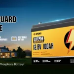 batería lifepo4 portátil 12 v 100 ah con bms – rvpozwer