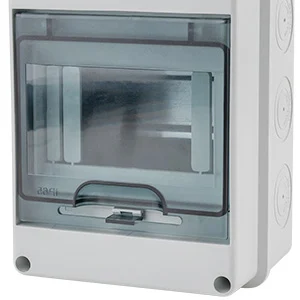 Caja de protección para interruptores 5 vías IP65 2 TRANSPARENT COVER