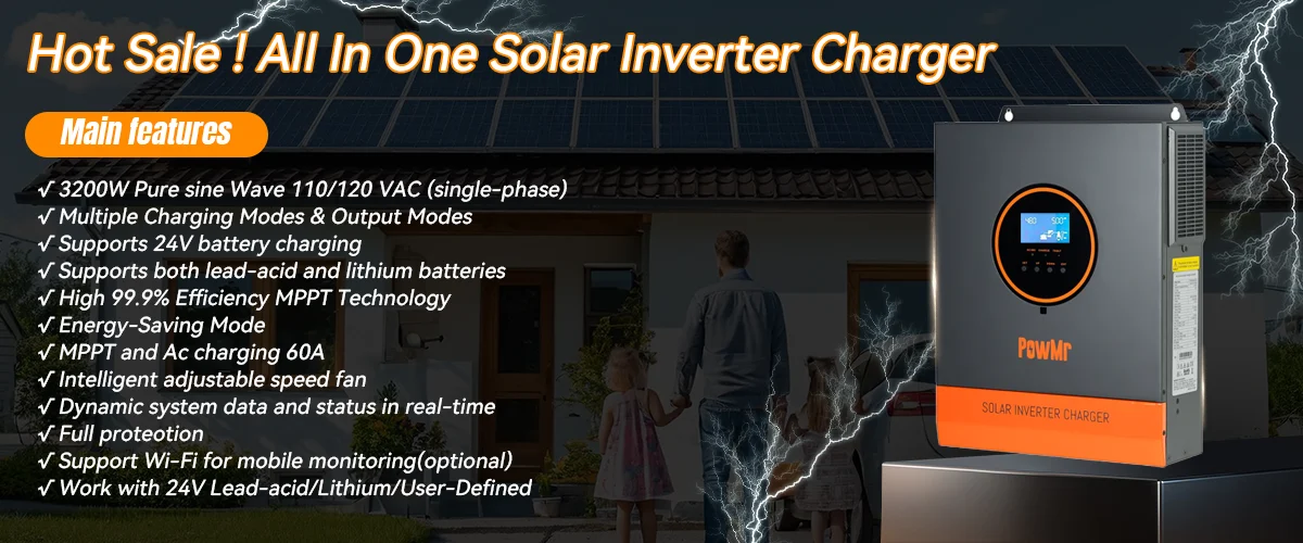 Inversor híbrido solar PowMr 3200W 24V a 110/120VAC 2 fc743f40 d4d9 4c37 81f4 fcba3a9d3458
